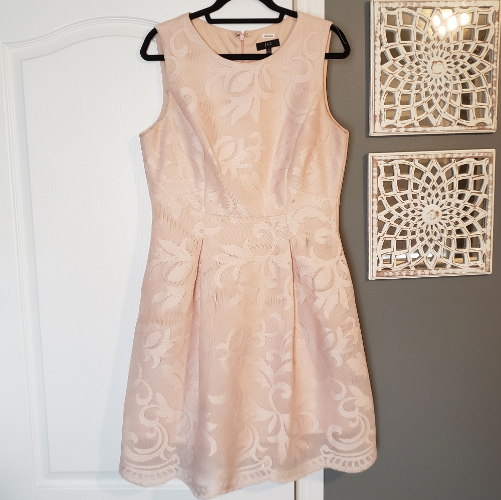 Jax Blush Lace Dress